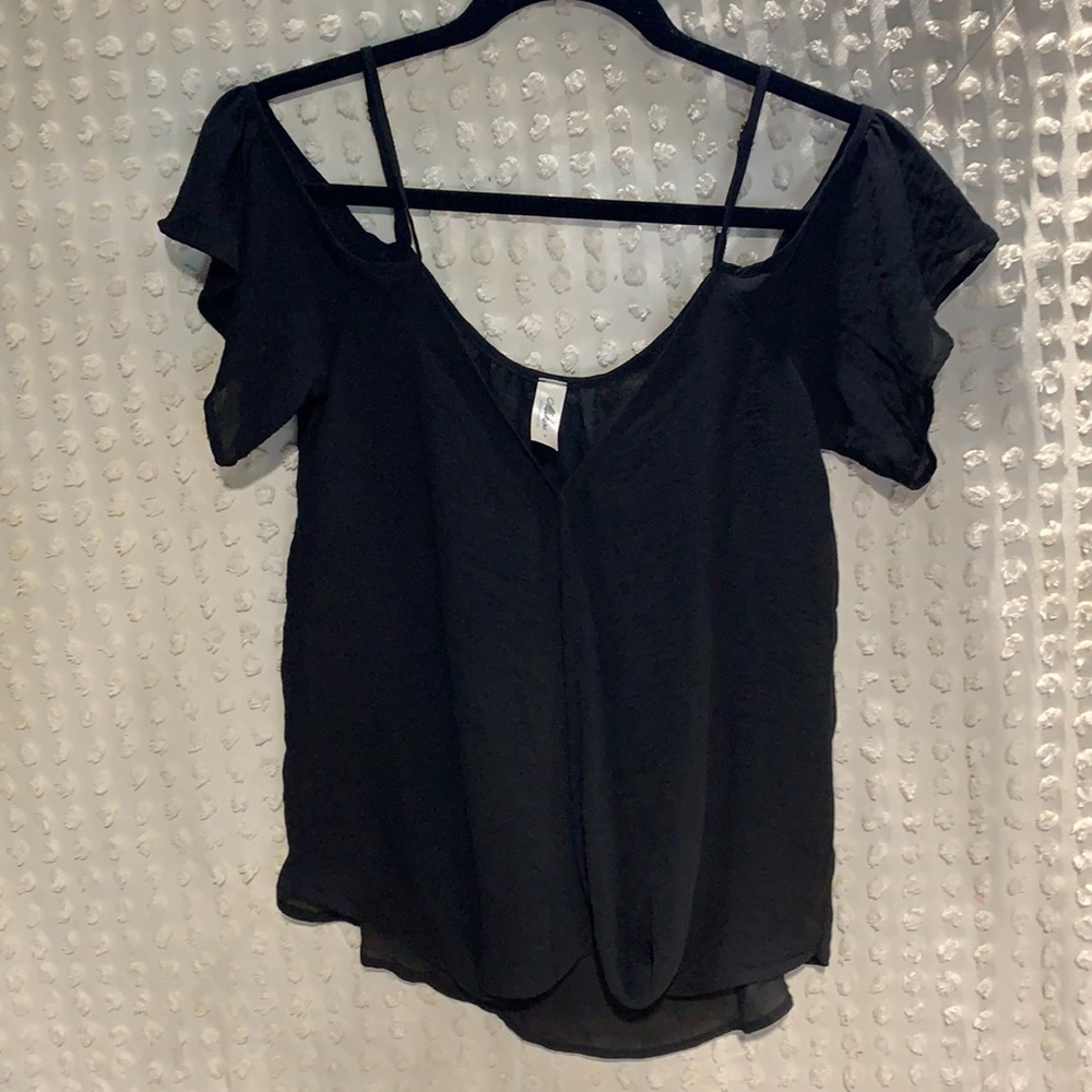 Mahina brand size small strap off the shoulder sleeves size small
